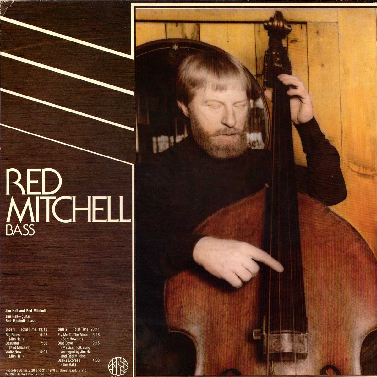 Jim Hall, Red Mitchell - Jim Hall and Red Mitchell - Back Cover